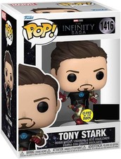 Pop Marvel 3.75" Figure Exclusive - Tony Stark Suit-Up Glow-in-The-Dark #1416