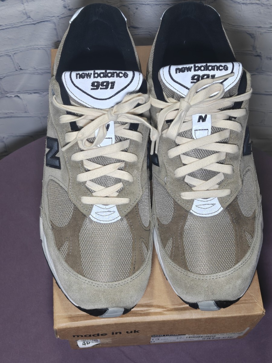 New Balance 991 MiUK 'JJJJound Grey Olive' (M991JJA) - Size 13