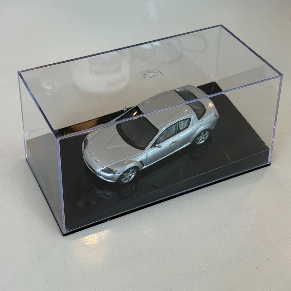 AUTOart 1:43 Mazda RX 8 (2003) - Plateado Metálico - DieCast - Caja de presentación Foto 4 de 4