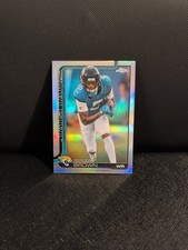 2025 Topps Chrome Football Dyami Brown Refractor #136 Jacksonville Jaguars