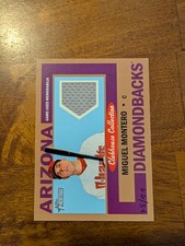 2013 Topps Heritage Miguel Montero Clubhouse Collection Relics Gold #/99