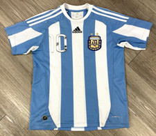 Argentina 2011/2012 Home Football Shirt Soccer Jersey Messi #10 Size Youth L