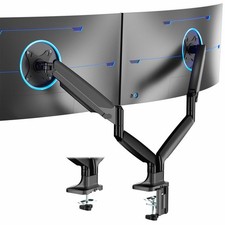VIVO Dual Ultrawide 40" Computer Monitor Desk Mount with Pneumatic Spring Arms