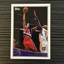 CHANNING FRYE TRAIL BLAZERS Signed Autographed 2009 TOPPS NBA BASKETBALL CARD