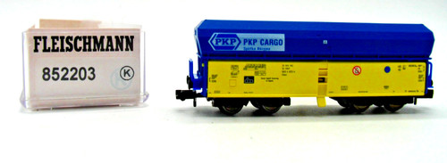 Fleischmann N 852203 K  Selbstentladewagen PKP Cargo   in OVP   QL217 | Condition: Gebraucht