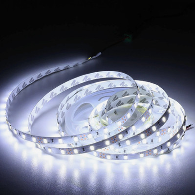 12V 16ft SMD 5050 Super Bright Cool White 300 LED Flexible Light Strip