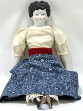 Porcelain China Head 15 Doll Unmarked