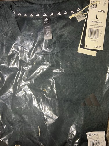 adidas men Train Essentials Training Tee Color : Aurora Size : ( L ) - Picture 6 of 9