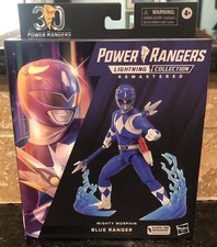NEW 2023 Mighty Morphin Power Rangers Lightning 6    -  Blue Ranger  Remastered