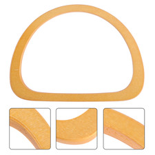 4 Pcs Crafting Handbag Handles D-shaped Purse Replacement Making
