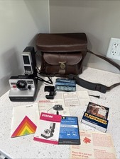 Silver Polaroid Pronto B Instant Film Land Camera Magic Flash K465