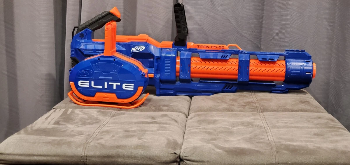Nerf 50 dart drum deals ebay