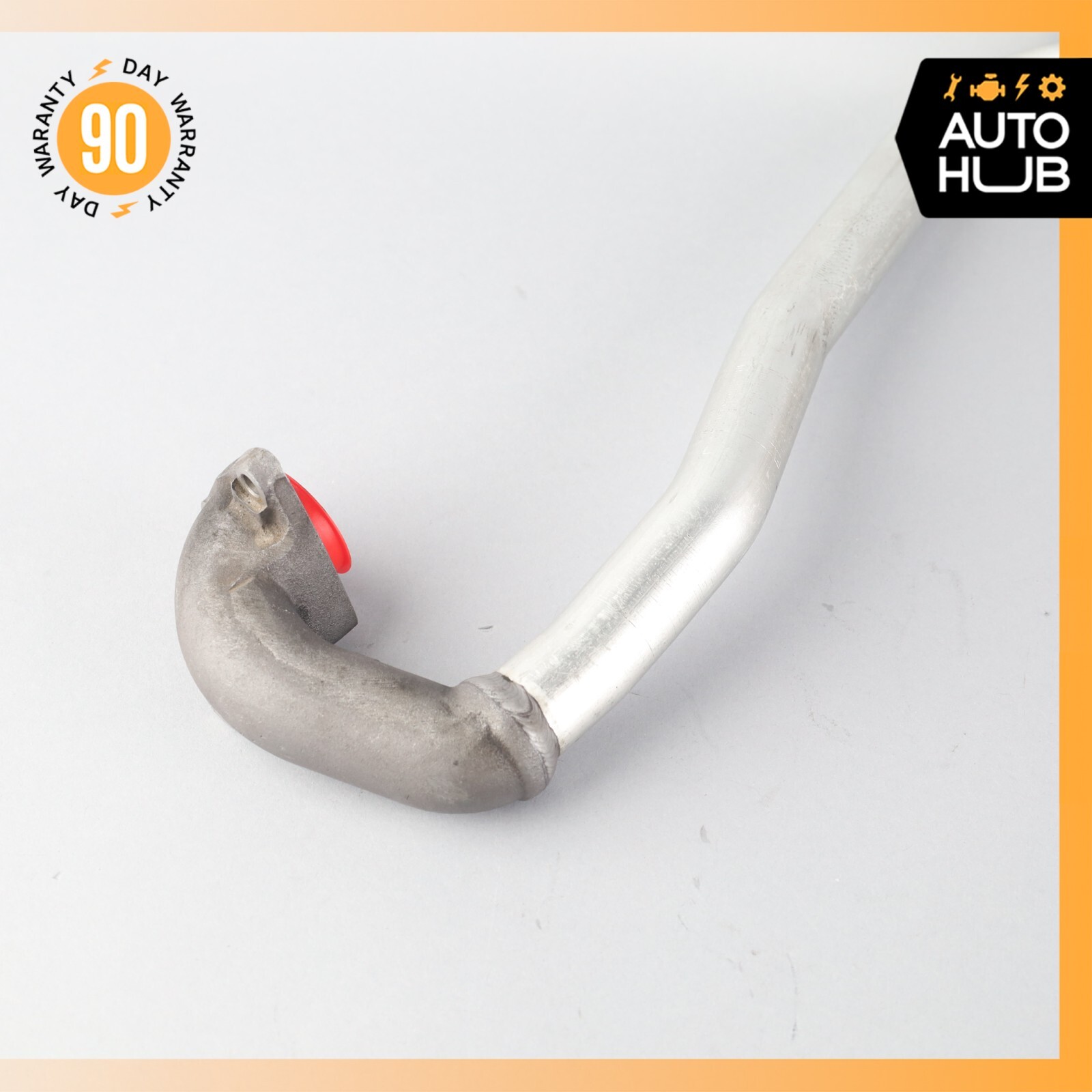 02-07 Maserati M138 Coupe 4200 GT Engine Heat Exchanger Oil Feed Line OEM 67k