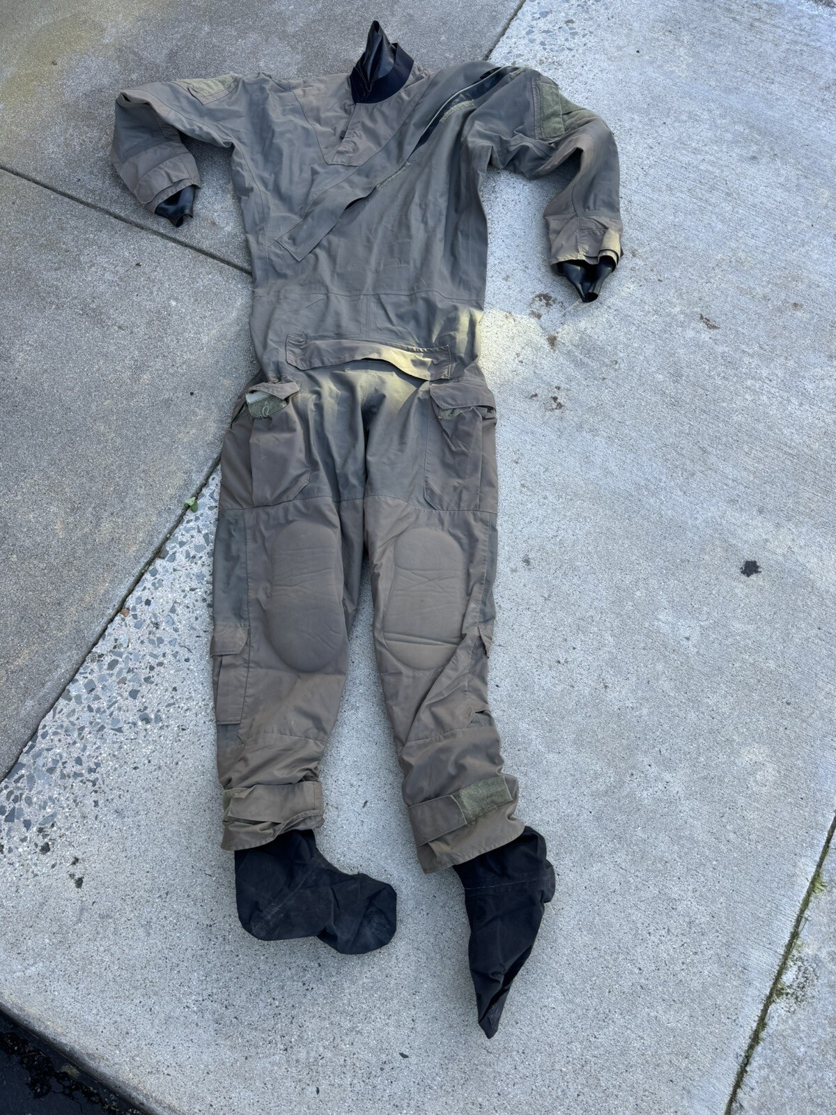 Kokatat MASS Maritime Assault Suit Drysuit MAS Grey Large TallLarge