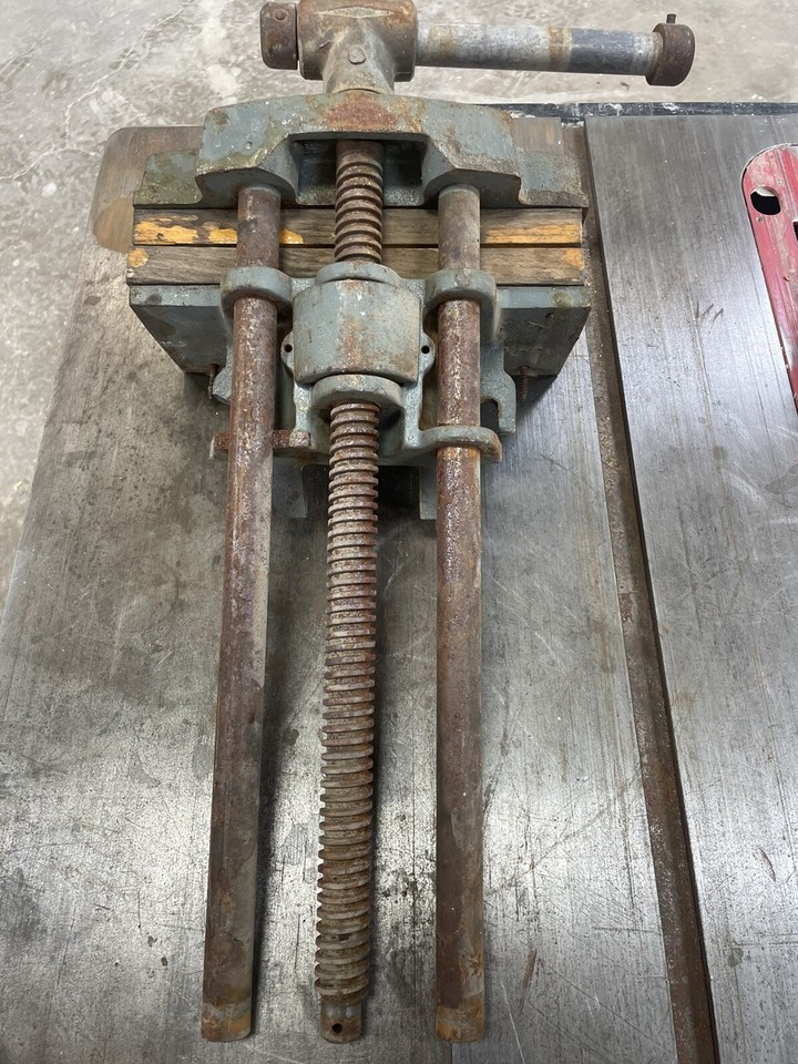 Vintage Wilton Quick Release Carpenter Wood Woodworking Shop Bench Vise