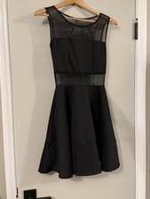 GUESS Womens Black Sleeveless Brenda Dress Size S Bodycon