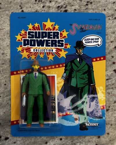 Custom Carded - SANDMAN - Super Powers collection!