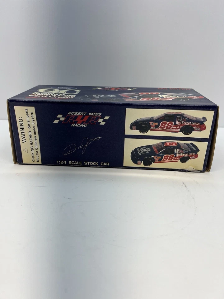 Dale Jarrett #88 QC RYR 1996 escala 1:24 promoción firmada NASCAR vintage Foto 3 de 4