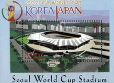 St. Vincent 2002 - World Cup Soccer - Souvenir Stamp Sheet - Scott #2983 - MNH