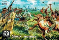 Waterloo 1815 - 023 - Sioux Mounted - 1:72