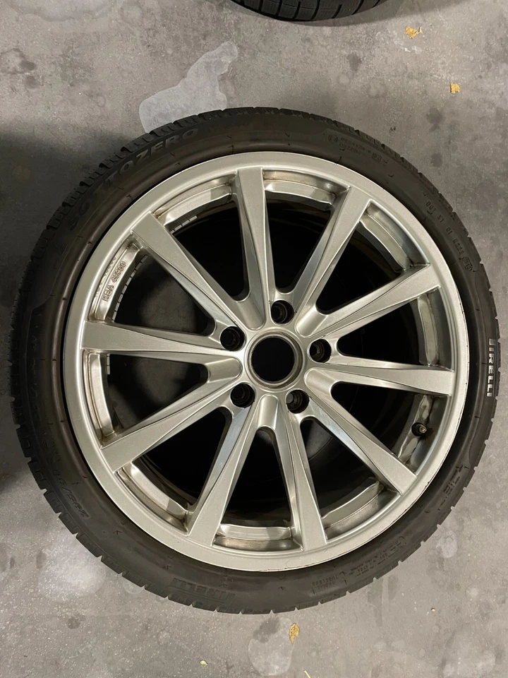 Porsche 991/997/970 Winterräder 19'' RH + Pirelli Sottozero 235/35R19  295/30R19 - Bild 2 von 4