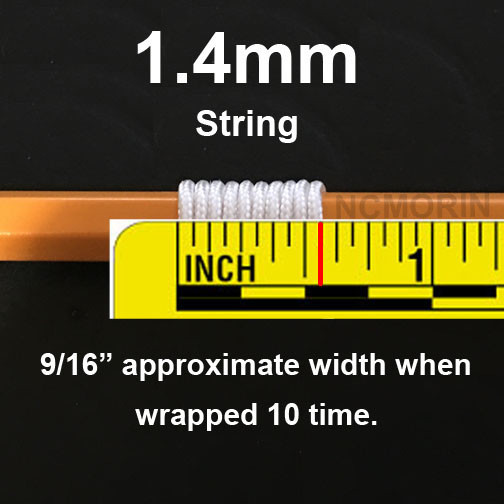 100-Foot Spool Of 1.4mm White Blind Cord/String For Horizontal & RV Blinds 2 thumbnail image
