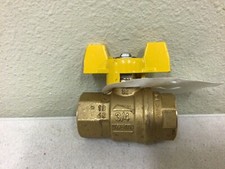 NEW, PARKER 3/4" CW617N 600CWP-PN40-DN20 BRASS VALVE IN LINE FEMALE, FREE SHIP