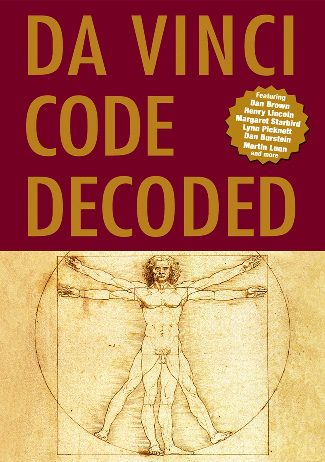 Da Vinci Code Decoded (DVD) Dan Brown Henry Lincoln Dan Burstein