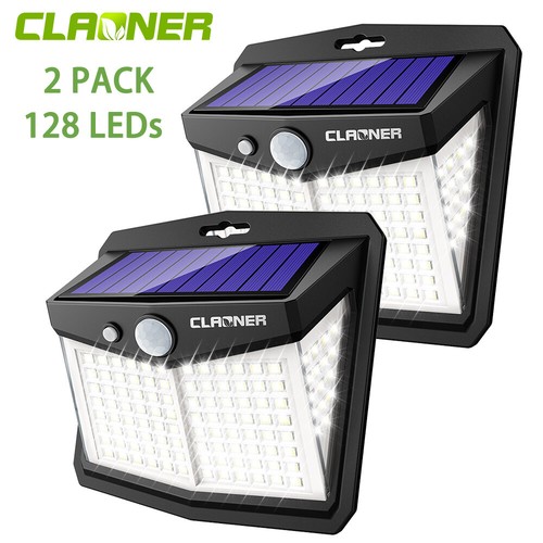 LED Solar Powered PIR Motion Sensor Wall Lights Garden Outdoor Security Lamps - Picture 37 of 76