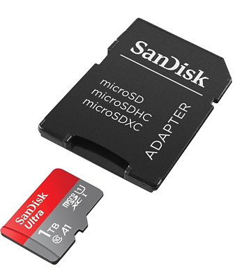 SanDisk Ultra 1TB MicroSDXC Memory Card UHS-I Class 10 U1 140MB/S
