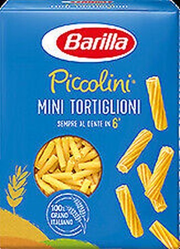 4X Barilla I Piccolini Mini Tortiglioni N63 Paste Semolina Wheat 4x500g