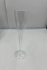 Qty 10 Luxe Champagne Flutes by TableLuxe Clear Shatter Resistant Drinkware