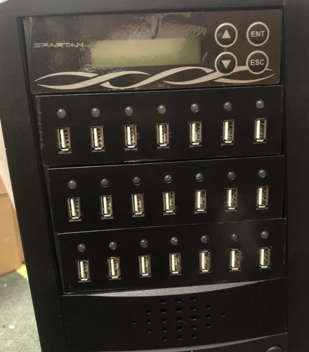 Spartan U20-SSP 1- 20 Target USB Drive Duplicator (Thumb/Flash Replicator/Copier