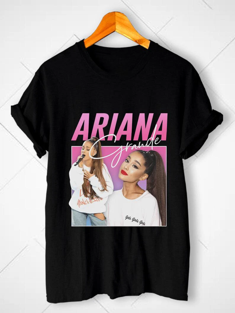 Ariana grande cheap black shirt