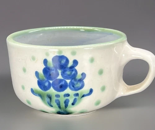 M.A. Hadley Blueberry Bouquet Tea Cup Replacement Coffee Hot Cocoa Discontinued