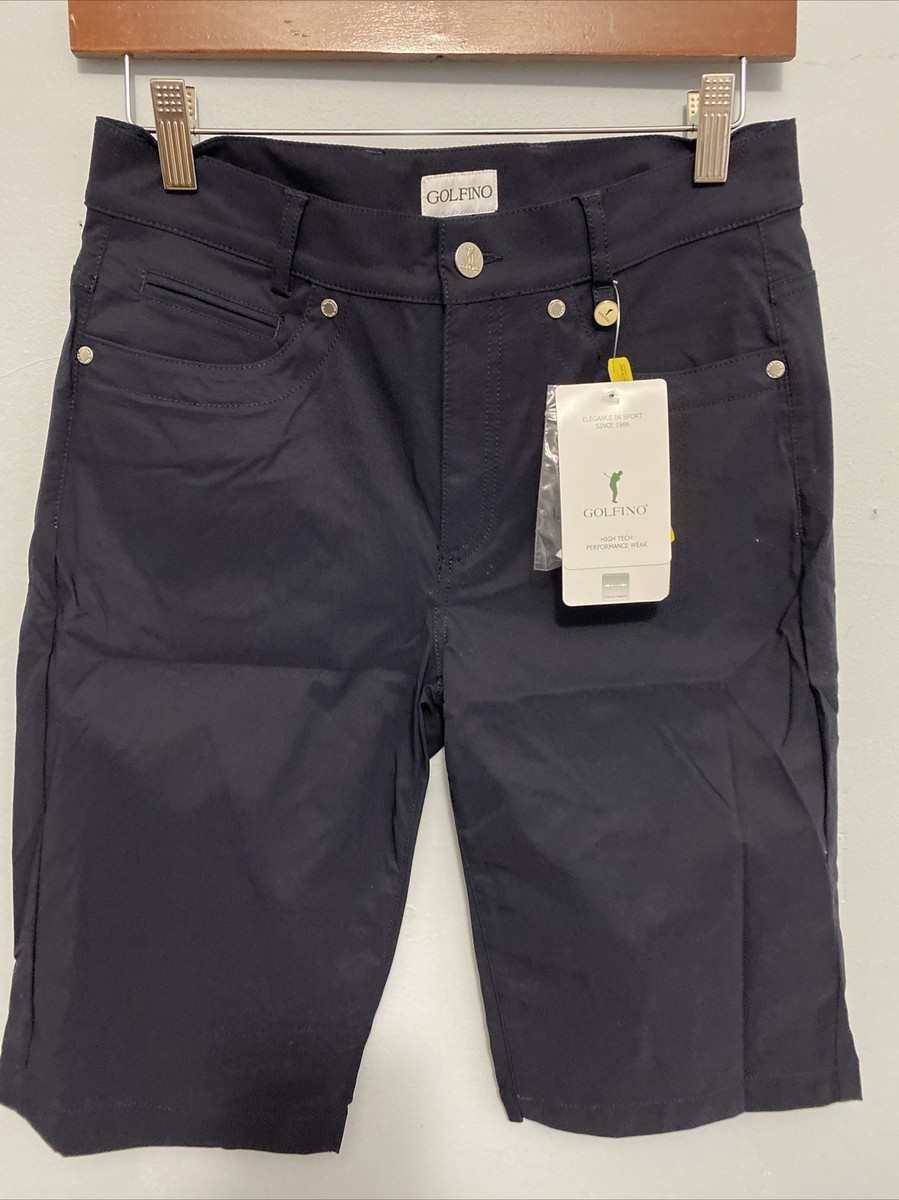 NWT Golfino Ladies SOFIA BERMUDA TECHNO STRETCH Shorts