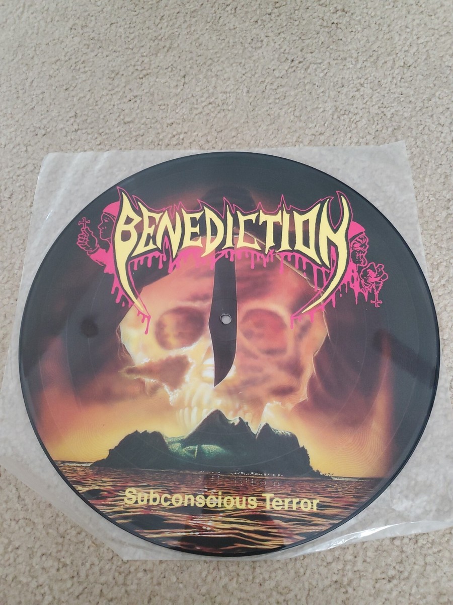 Benediction Subconscious Terror spv picture disc vinyl OG 1990