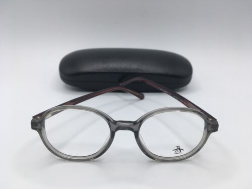 Penguin The Loomis Jr Men's Flintstone Frame Demo Lens Oval Eyeglasses 44MM - Afbeelding 1 van 5