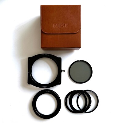 NiSi V5 PRO 100mm (4x4'') System Filter Holder Kit including CPL Polarizer Filter