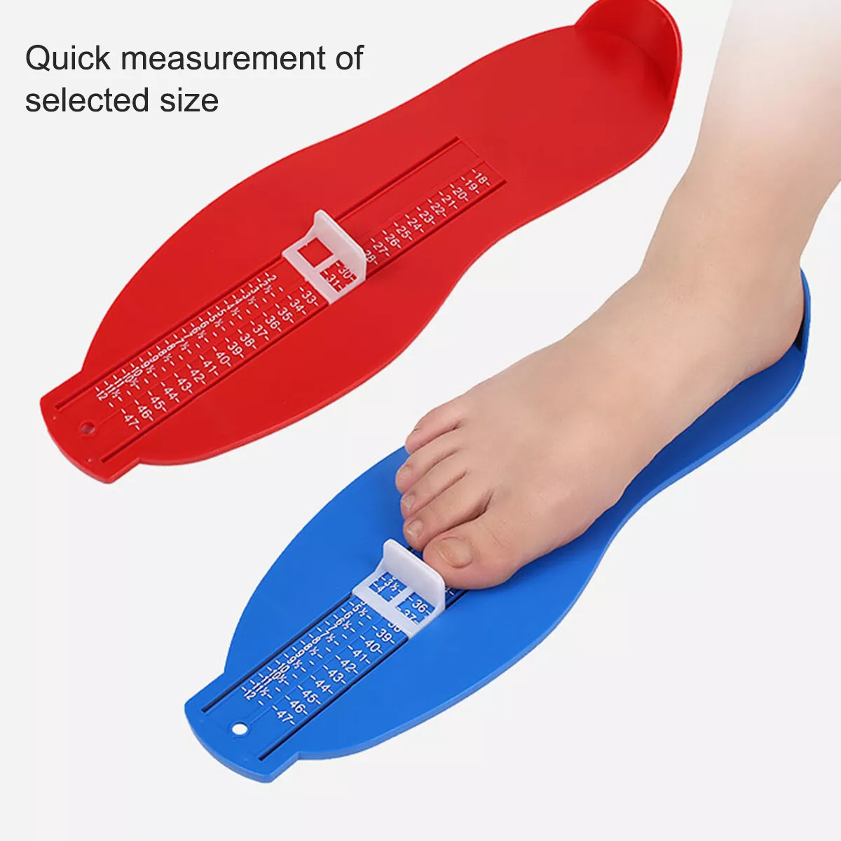 Adult Child Foot Measure Gauge Device Shoes Size Measuring Ruler UK Size EU Size