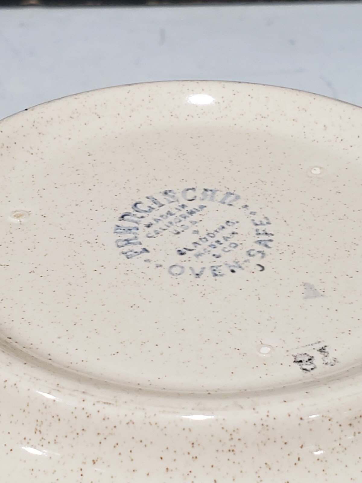 Rare Franciscan WOODLORE Salad Bowl 9 1/4"