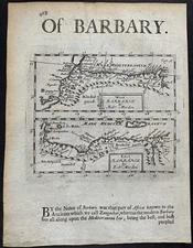 Morden - Map of Barbary. 468 - 1700 Geography Rectified