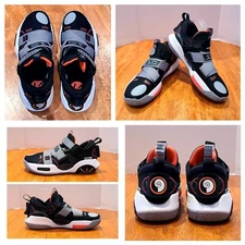 Li-Ning Dwyane Wade All City 9 V2 Basketball Sneakers Sz 9.5 Black Gray