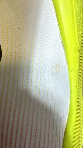Scarpe da calcio Nike Mercurial taglia US 4,5Y 651639-107 rosa bianco a righe nere - Foto 21 di 22