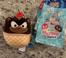 Sonic the Hedgehog Scented Mystery Squad Shadow Jazwares Squishmallows Plush New
