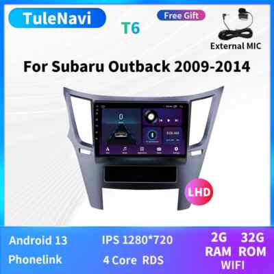 For Subaru Outback Multimedia Video Player Auto Android Car Radio Head Unit GPS
