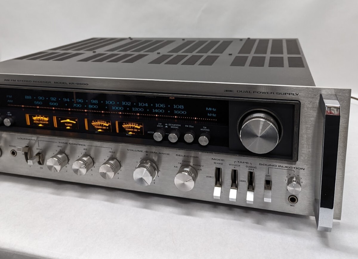 Kenwood KR9600 Vintage Stereo Receiver (Works Great!) eBay