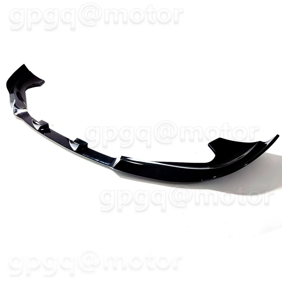 Kit divisor de labios parachoques delantero negro brillante para Jeep Grand Cherokee SRT SRT8 12-16 Foto 2 de 4