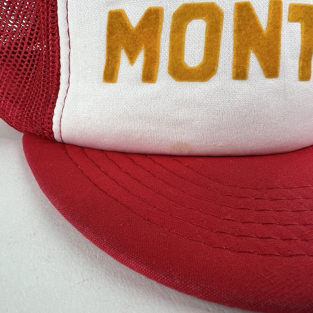 NFL San Francisco 49ers Joe Montana Hat Cap Trucker Mesh