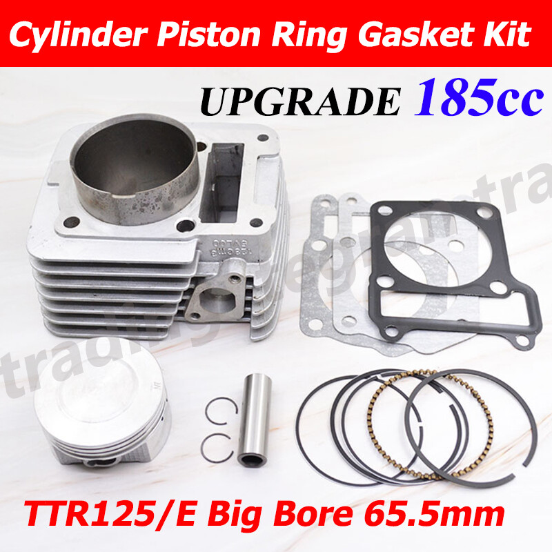 185CC Big Bore 65.5mm Cylinder Piston ring Kit For Yamaha TTR125
